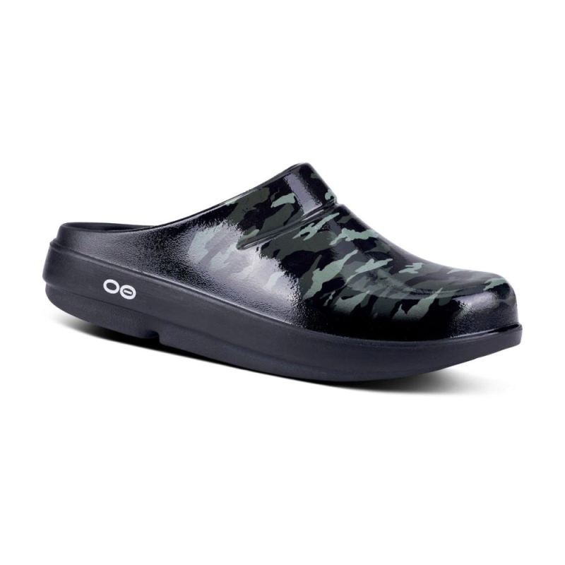 Oofos Women's OOcloog Limited Edition Clog - Green Camo [Oofosoj3iNd1u] - $69.95 : OOfos Shoes 